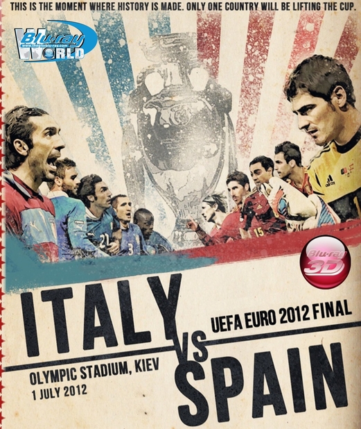 D092 - Italy Vs Spain - UEFA EURO 2012 Final 3D